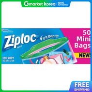 SC Johnson | Ziploc Double Zipper Bag Mini For Refrigerator Use 50 Count Sc Johnson