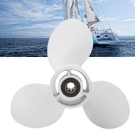 seashorehouse BAFOVY Marine Boat Propeller 9-1/4 x 10-J Aluminum Alloy Outboard Motor Engine with 3 