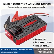 99800mAh Jumper Power Bank Car Jumper Power Bank Jumper Kereta Power Bank Jump Starter Car With Pump Jumper汽车启动器
