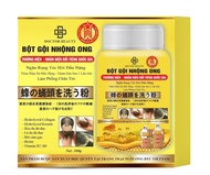 [MUA 2 TẶNG 1] Bột Gội Và Dầu Gội Nhộng Ong Chính Hãng Sạch Gàu Hết Nấm Da Đầu Kích Thích Mọc Tóc Gi