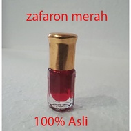 MINYAK WANGI ZAFARON MERAH / ZAFARAN MERAH / RED SAFFRON ASLI 100% ORIGINAL