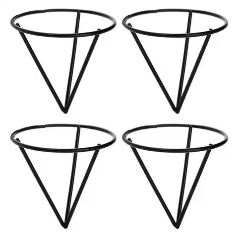 4Pcs Triangular Metal Bracket Avocado Growing Triangular Holder Avocado Tree Growing Bracket Avocado