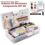 [snowsumptuous] DIY Starter Electronic Kit 830 Tie-points Breadboard for Arduino UNO R3 Electronics Components Kit with Box [zkm]