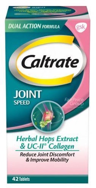 [NEW] CALTRATE JOINT SPEED WITH HERBAL HOPS EXTRACT  UC-II® COLLAGEN