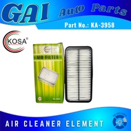 KOSA Air Filter KA-3958 INTERCHANGEABLE WITH VIC A-958