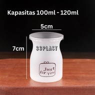 Jar Puding jelly + tutup Jar SUSU (10PCS) Cup Yogurt Cup susu