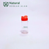 120 ml Bottle Natural Tube Shaker Cap / Plastic Bottle / Powder Bottle / Seasoning Bottle / Boncabe 