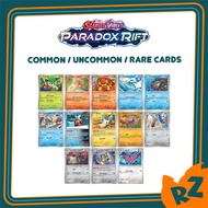 [Original] Pokemon TCG Card Game Magby Mantyke Minun Iron Bundle Aegislash Common/Uncommon/Rare Singles (SV Paradox Rift