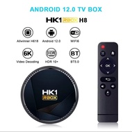 Hk1 rbox h8 Set Top Box H618 4GB/128GB Android 12.0 HD Dual Band WIFI6+BT5