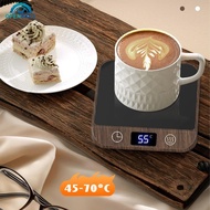 OPENMALL 45-70C/113-158F Cup Heater Mug Warmer 5 Gear Hot Tea Makers Heating Coaster Electric Hot Pl