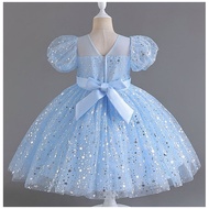 G14 Children's Party Dress Star Print Skirt