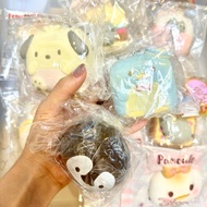 Sario Squishy Rare Square Bun New Japanese