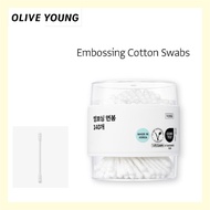 Embossing Cotton Swabs (140pcs) | Premium Cotton Buds Made in Korea