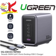 UGREEN UG-CD333-90904 NEXODE 300W GAN 5 PORTS DESKTOP CHARGER 140W MAX SINGLE PORT / PD3.1 - WITH CA