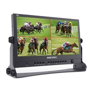ATEM156 15.6" IPS Live Streaming Broadcast Director Monitor with 1920×1080 Pixels 4 HDMI Input Outpu