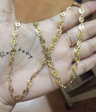 10k gold filled handmade chain