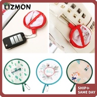 LIZMON Cartoon Small Fan, Foldable Mini Pocket Fan, Portable PET Pocket Cloth Fan