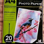 Glossy Paper 230 Photopaper V-tec Glossy Paper 230 Gsm VTec
