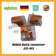 WAGO Germany Quick Connector 221-413 / 221-412