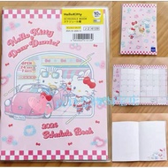 2026 JAPAN A6 & B6 Sanrio monthly planner - Total 14 MONTHS PAGES (THIN TYPE) From Oct 2025 - Dec 20