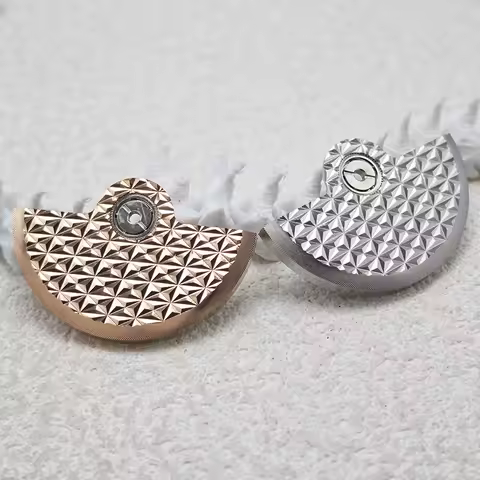 Automatic Mechanical Watch Movement Rotor CNC Cut Finish Fits NH35 NH36 4R 7S26 7S36 Movement Watch