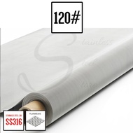 120# Loose Cut SS316 Stainless Steel Wire Mesh