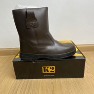 K2 Safety Shoes TE2005K-R-09 (Black, Size 09)