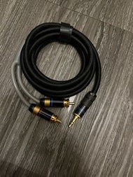 3.5mm (1/8”) stereo to RCA cable