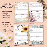 Address Sticker