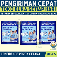 Confidence Popok Dewasa 20 pcs -  Confidence Adult Premium Pants M L XL - Confidence Popok Celana De