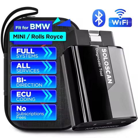 KINGBOLEN SOLOSCAN OBD2 Car Scanner For BMW, For MINI, For Rolls-Royce