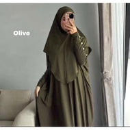 Inara abaya button dress abaya dubai abaya dress abaya jubah