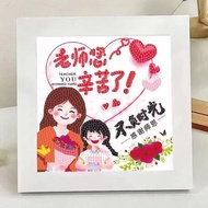 2025Teacher's Day Diamond Stickers Children's Crafts diy Material kits for elementary school teacher