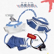 Preppy Style Next Class School Uniform Baby Clothes 20cm Cotton Doll Clothes Set Dress Up Children P