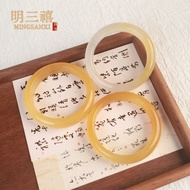 Natural Yellow Dragon Jade Bracelet Bracelet Ice Jade Bracelet Jade Jade Yellow Jade Gold Jade Yutai