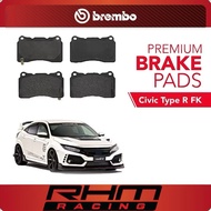BREMBO Front Pads (1 set) - Compatible with H/D Civic FK8 Type R'12