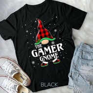 Gamer Buffalo Plaid Pajama Set - Unisex Form-Fitting Tee