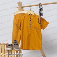 SETELAN Anak Laki Kemeja Celana Koko Sarkoci 1-10 Tahun Baju Anak Kancing Panjang Cowok Cowo Baby Bayi Balita Kecil Set Stelan Kurta Baju Kokoh Anak Laki Sholat Muslim 2 Lebaran 3 Santai 4 Harian 5 Pergi 6 TK 7 SD 8 Umur 9 Usia 12 Kelas 18 Bulan 24