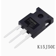 2PCS Original K15J50D TK15J50D TO-3P 15A/500V N-channel MOSFET Transistor