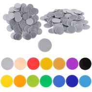 💥Malaysia Ready Stock💥High Quality 100Pcs Plastic Poker Chips Casino Bingo Markers Token Color chip 