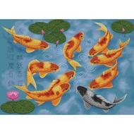 PINN SHOP ชุดปักครอสติช ปลามงคล รุ่น 37-Y