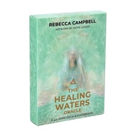 The Healing Waters Oracle A 44-Card Deck and Guidebook Clear Printed English Version Tarot for Party