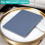 flannel Stone grain Laptop Case for Microsoft Surface Laptop Go 2 3 4 5 Anti fingerprint case 2022 2023 Cover accessories protecto skin Free keyboard cover