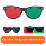 [Boutique1]  Frame Red Blue Green 3D Glasses For Amblyopia Training Vision Correction Training Pract