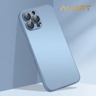 ALOFT - iPhone 12 Pro Max (遠峰藍)藍寶石鏡頭保護磨砂玻璃殼