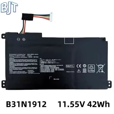 11.55V 42Wh Laptop Battery C31N1912 B31N1912 For ASUS VivoBook 14 E410MA-EK018TS EK026TS BV162T F414