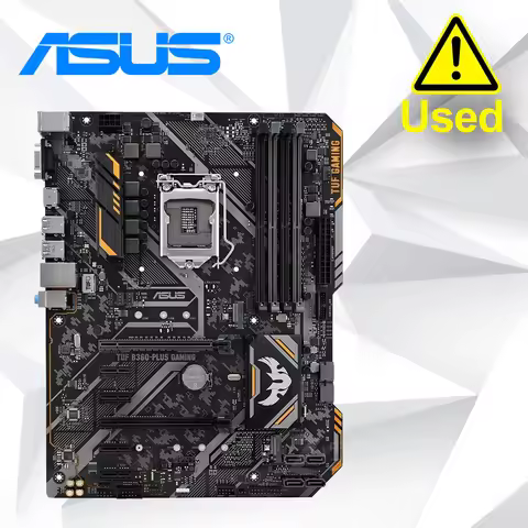 ASUS TUF B360-PLUS GAMING Used B360 B360M DDR4 LGA 1151 i7/i5/i3 USB3.0 SATA3
