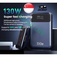 [SG Based Seller] 130W 20000mmAH Laptop Power Bank Travel Flight Friendly High Power PowerBank Fast 