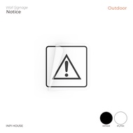 Wall stickers - heart sign stickers - glass stickers - heart warning