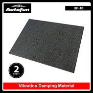 2 sheet 50 cm x 37.5 cm Autofun BP 10 Car Auto Noise Absorbing Material soundproof